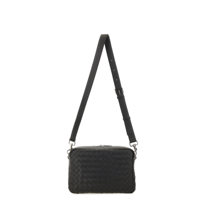 Medium Calfskin Shoulder Bag - Black - Image 3