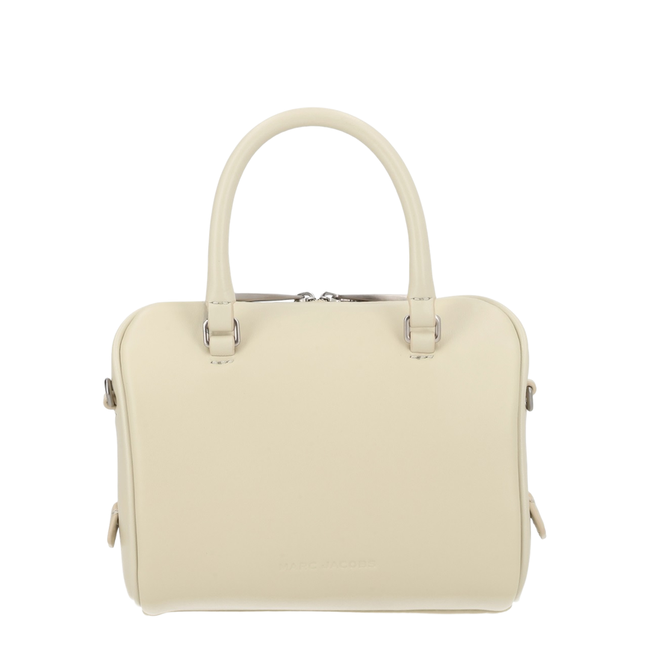 The Wave Mini Lamb Leather Bag - Bone - Image 3