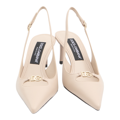 Slingback Pumps in Silk Nappa - Image 5