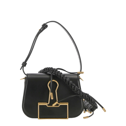 Skeleton Binder Leather Shoulder Bag - Image 1