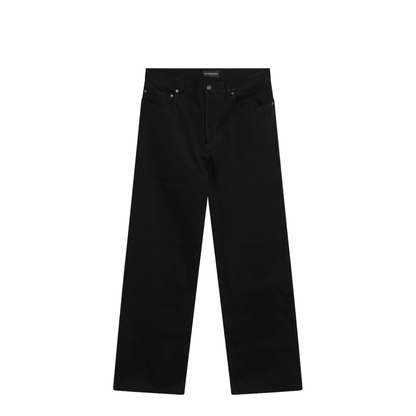 Black Denim Jeans - Image 1