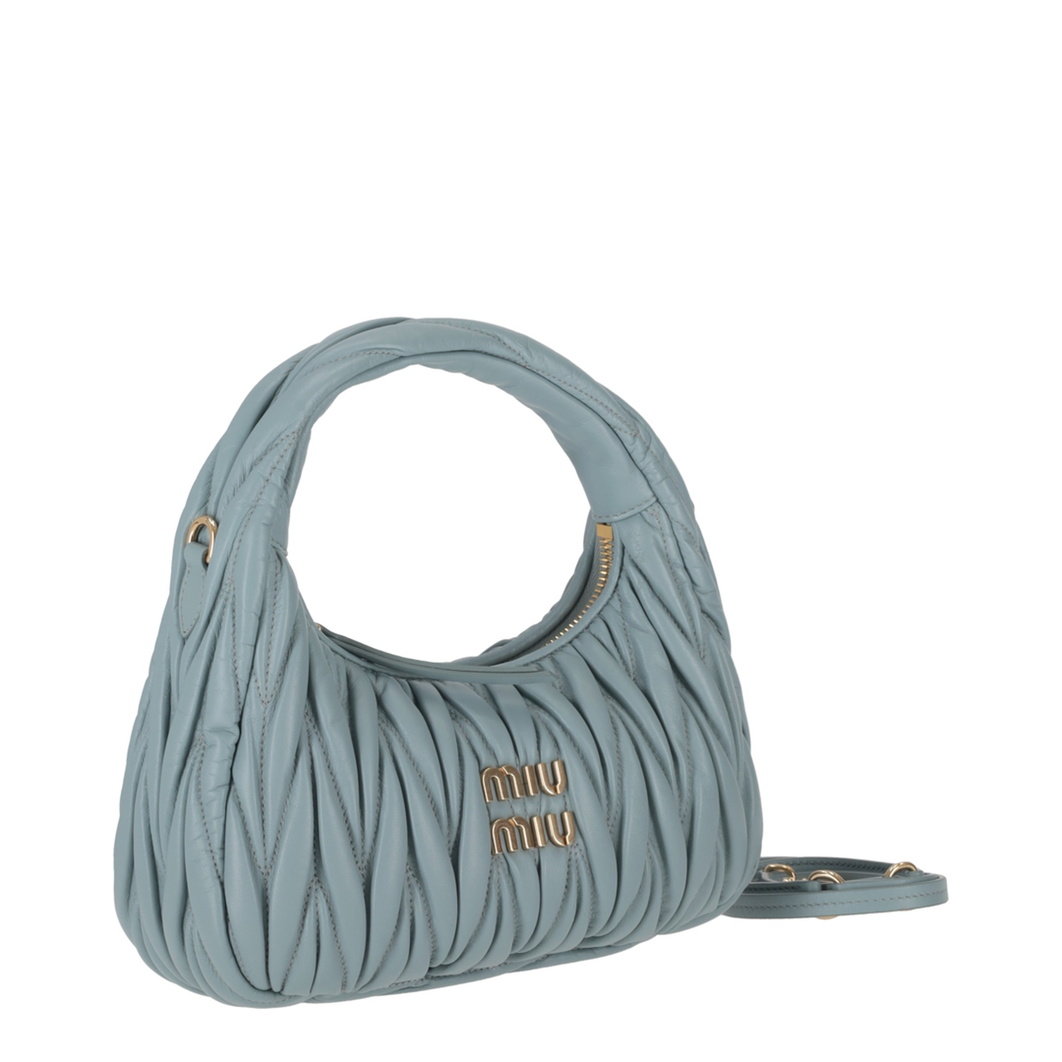 Small Wander Matelassé Hobo Bag - Image 2