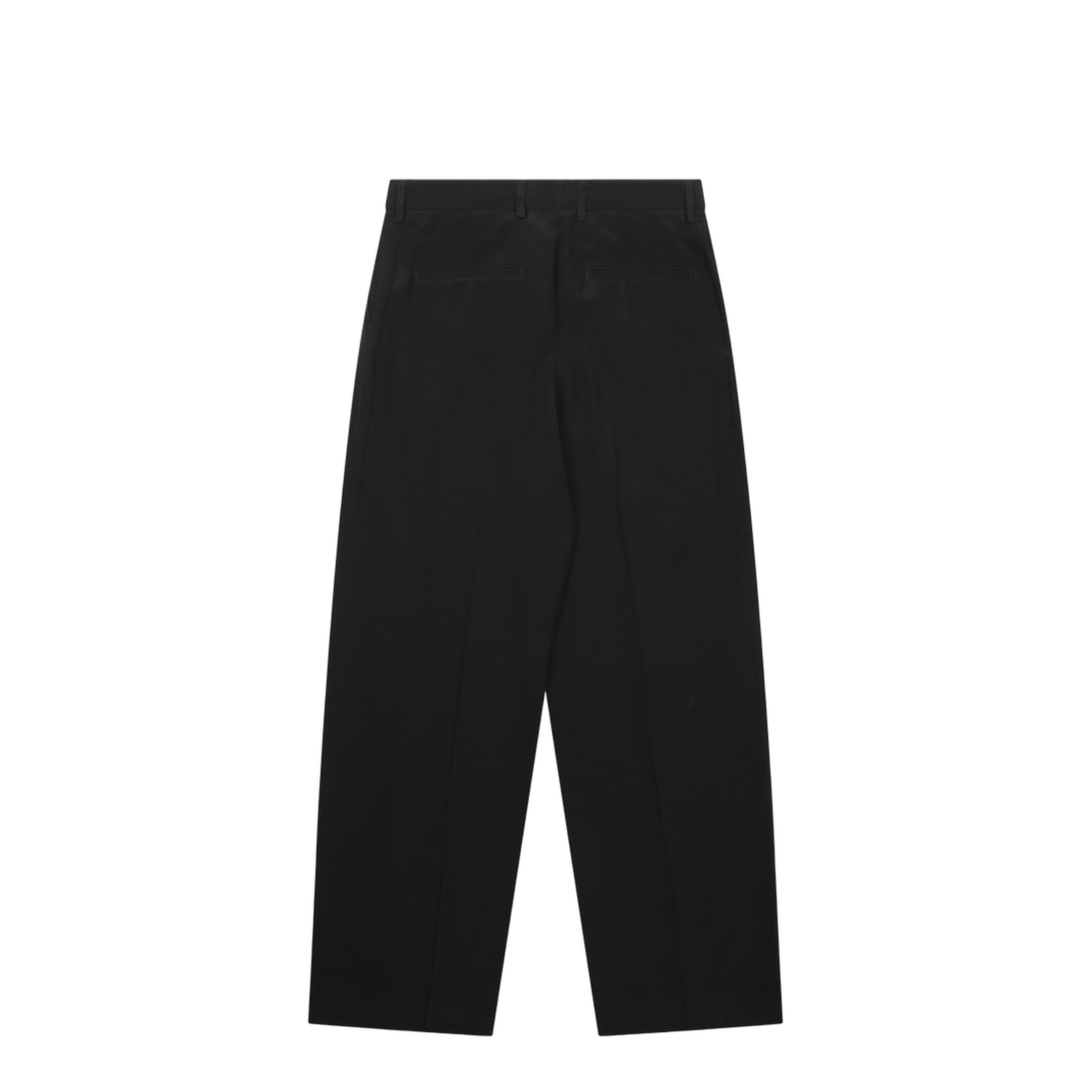Straight Pants with Pleats - Image 2