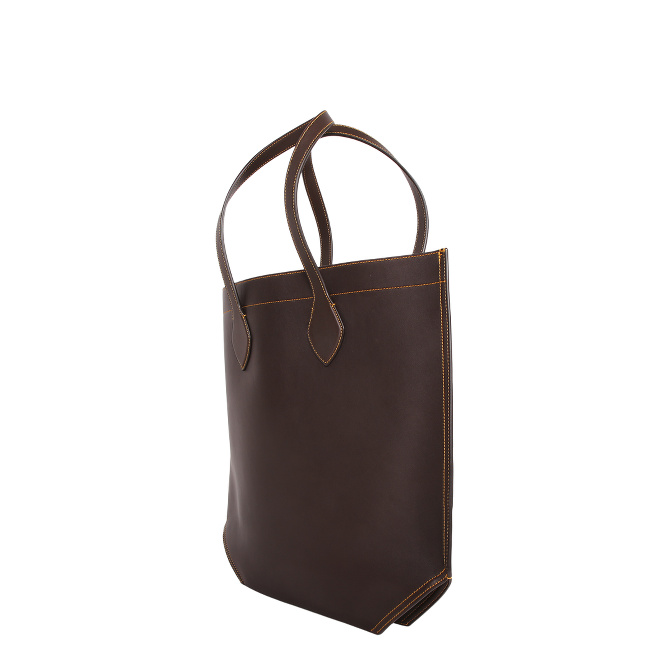 Mia Large Calf Leather Tote Bag - Nero - Image 2