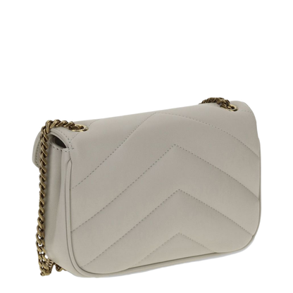 Loulou Mini Lambskin Crossbody Bags - White - Image 2