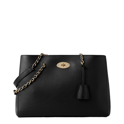 Lily Chain Tote Small Classic Grain - Image 1