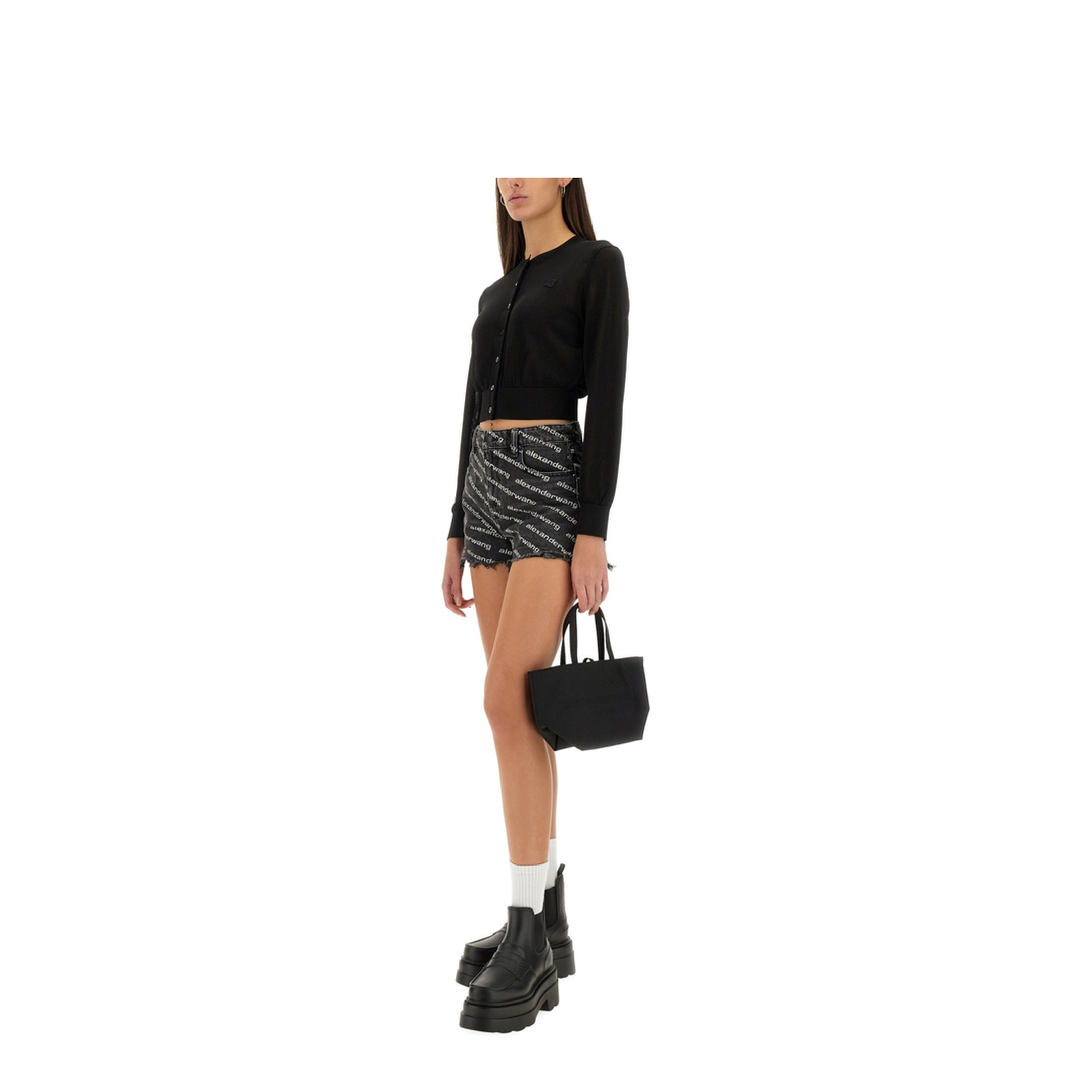 Shorts with All Over Logo - Image 4