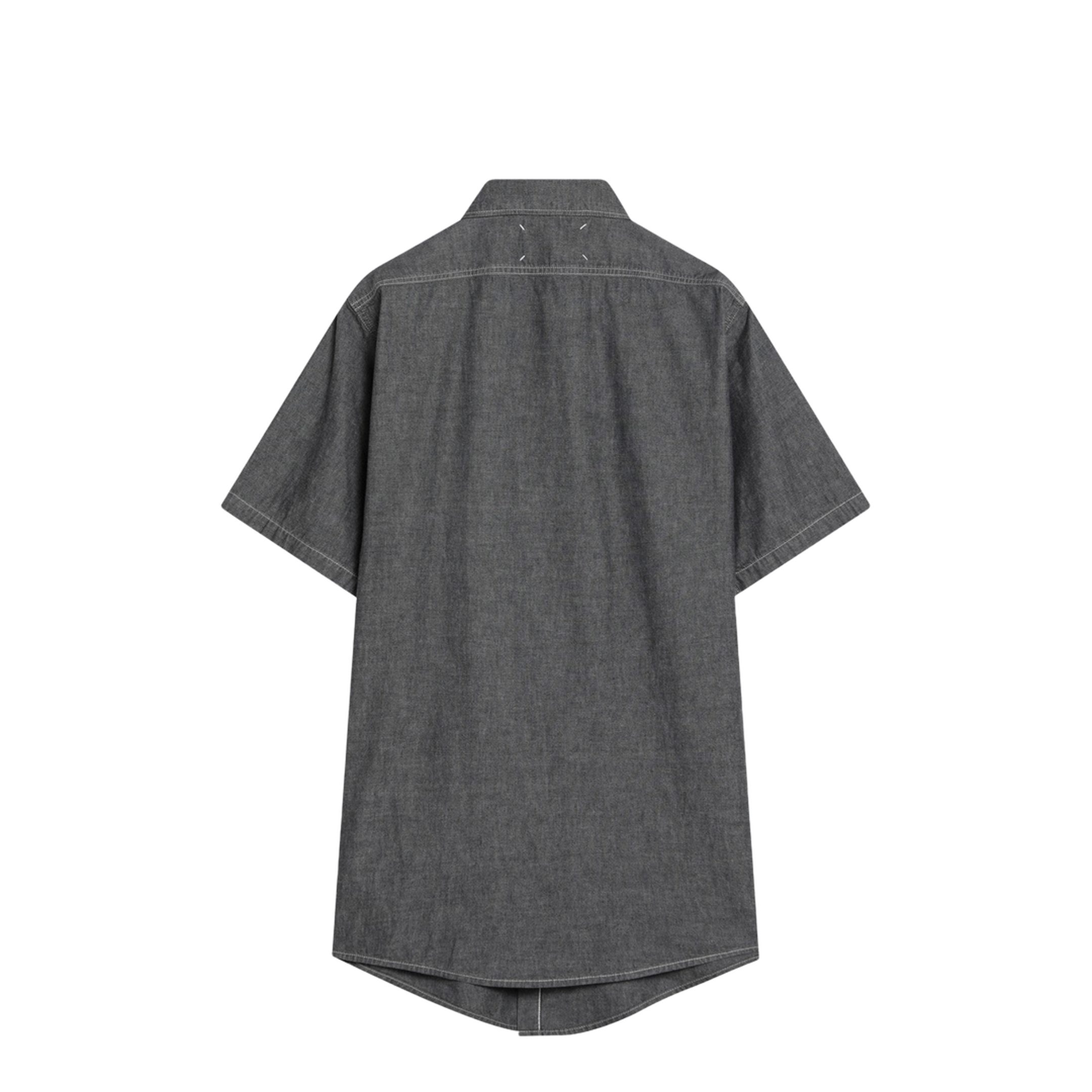 Denim Shirt - Grey - Image 2