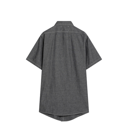 Denim Shirt - Grey - Image 2