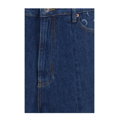 High-waisted Denim Shorts - Image 3