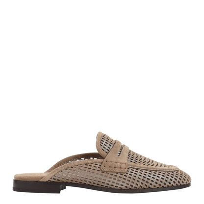 Suede Leather Mules - Image 1