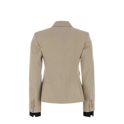 Sand Wool Blend Placido Blazer - Image 2