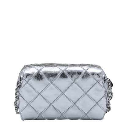 Fleming Metallic Leather Crossbody - Metallic Gold - Image 6