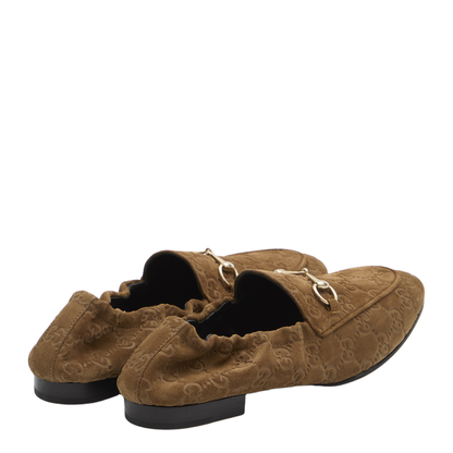 Jordaan Loafer in Brown GG Suede - Image 3