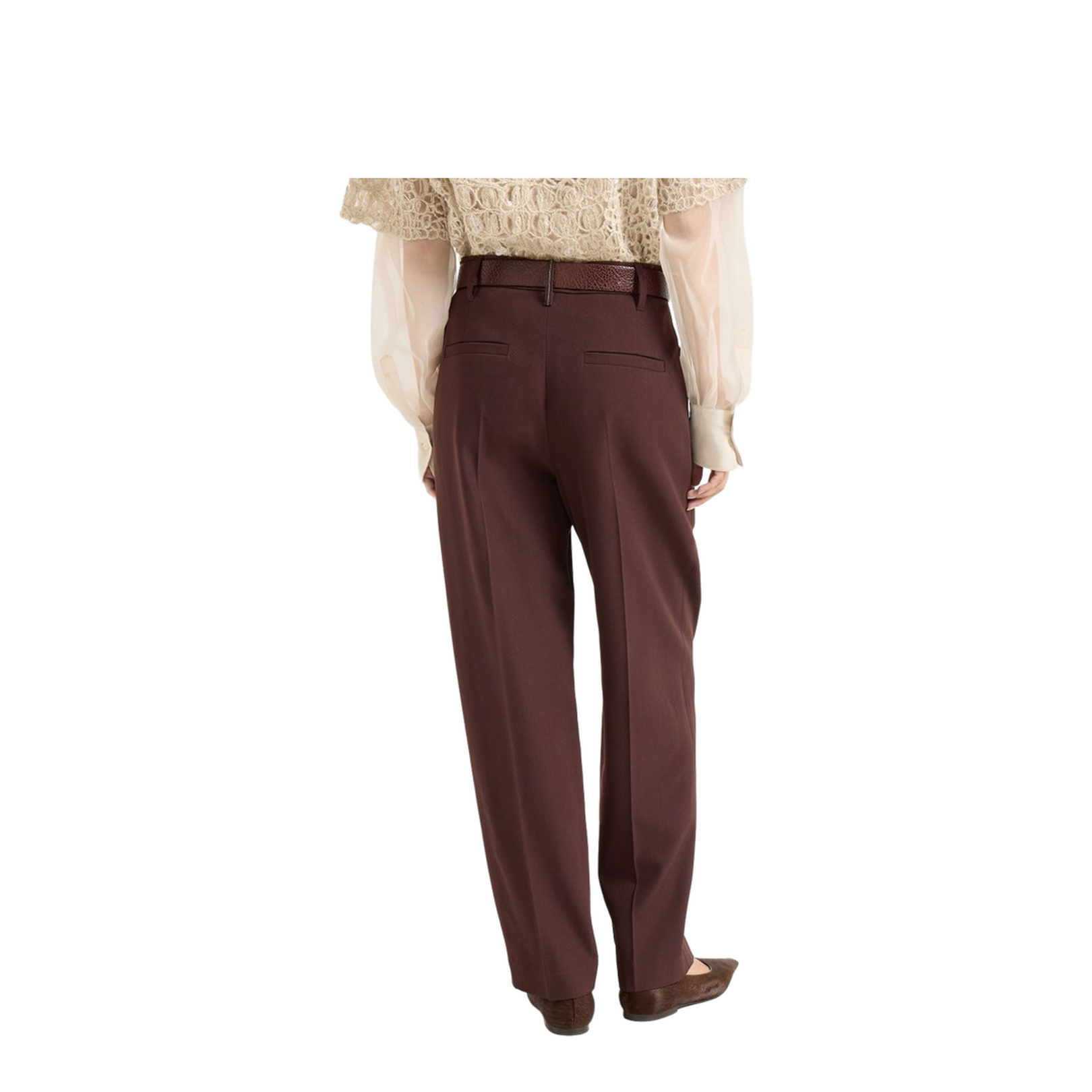 Wool Blend Trousers - Image 5