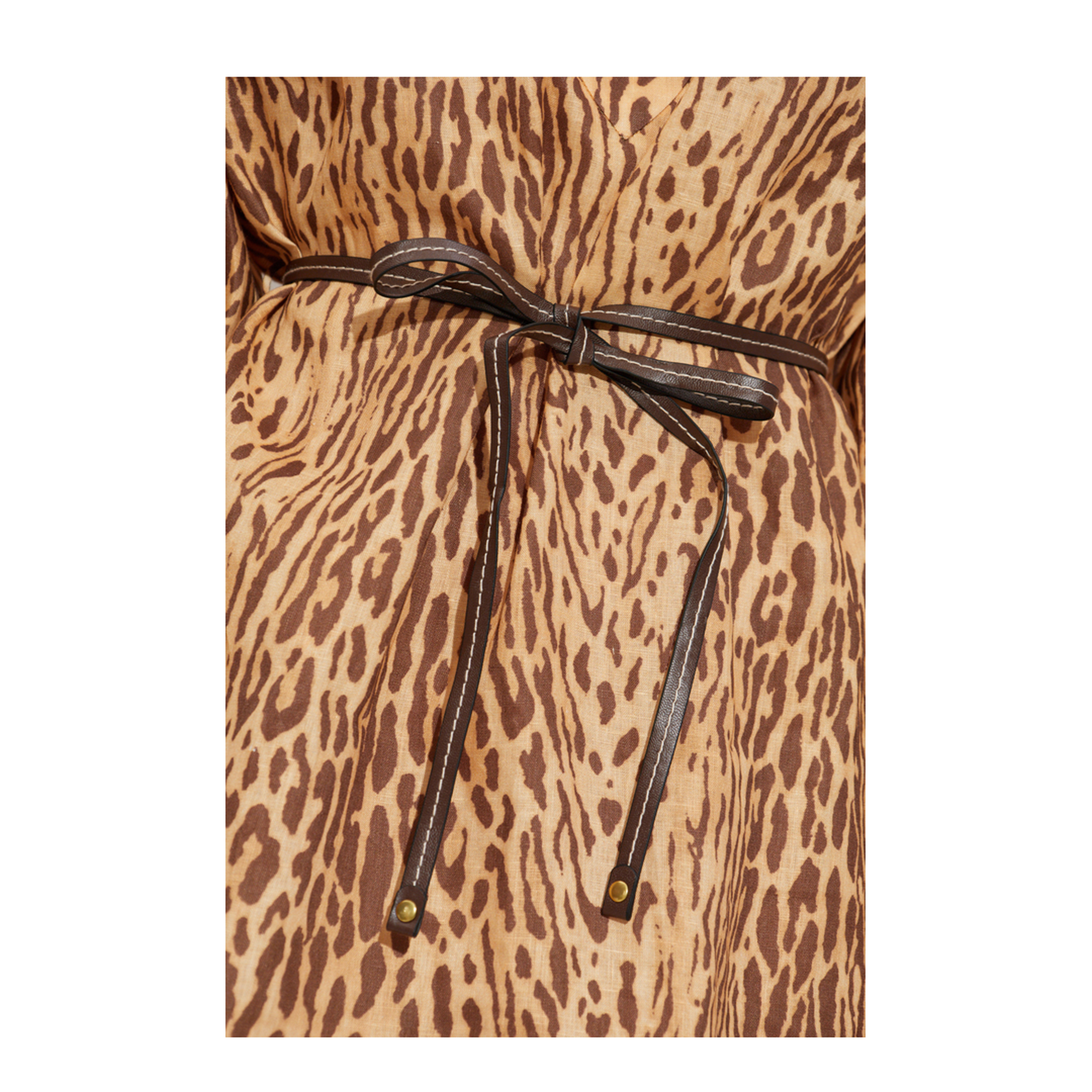 Animal Print Dress - Image 5