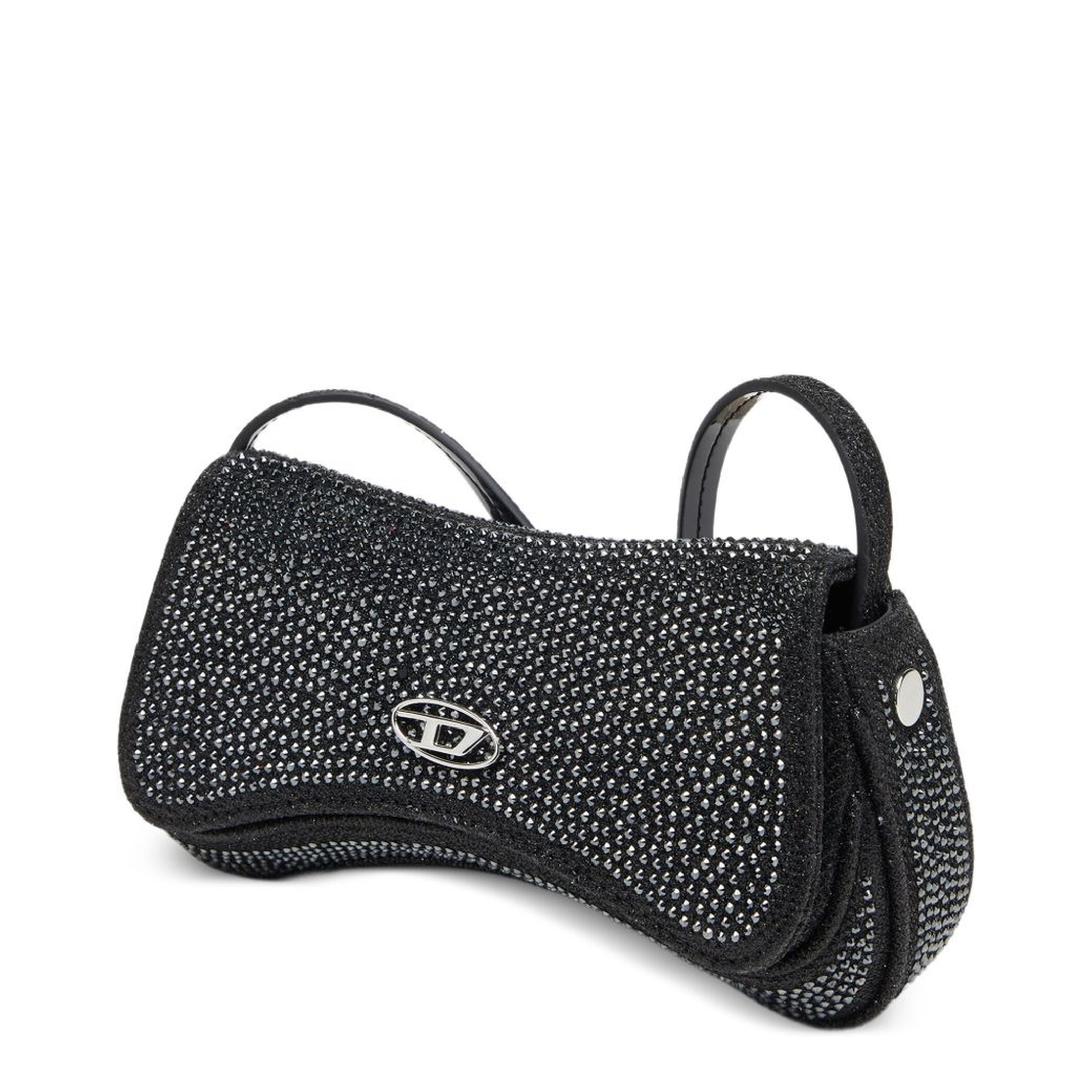Play XS Rhinestone-Embellished Crossbody Bag - Black - Image 5