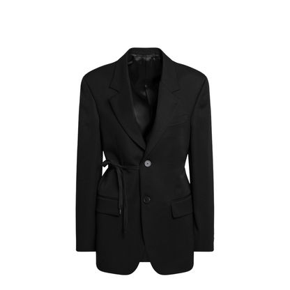 Barathea Tailored Wool Jacket - Image 1