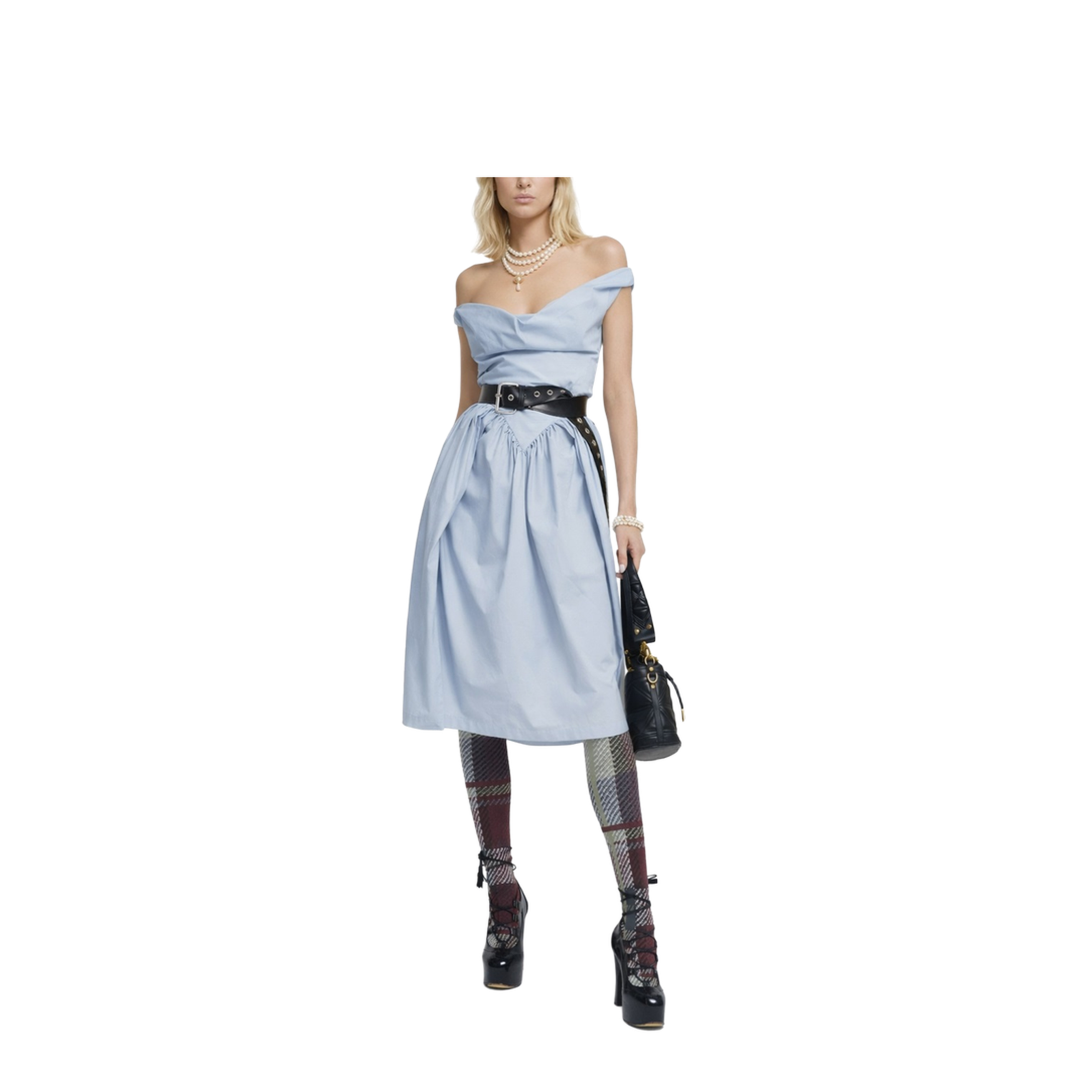 Sunday Sleeveless Dress in Regenerative Poplin - Image 2