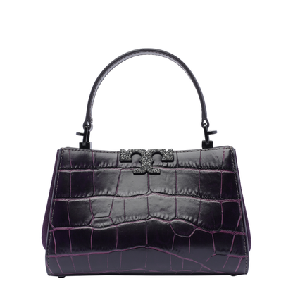 Eleanor Croc Embossed Mini Satchel - Image 1