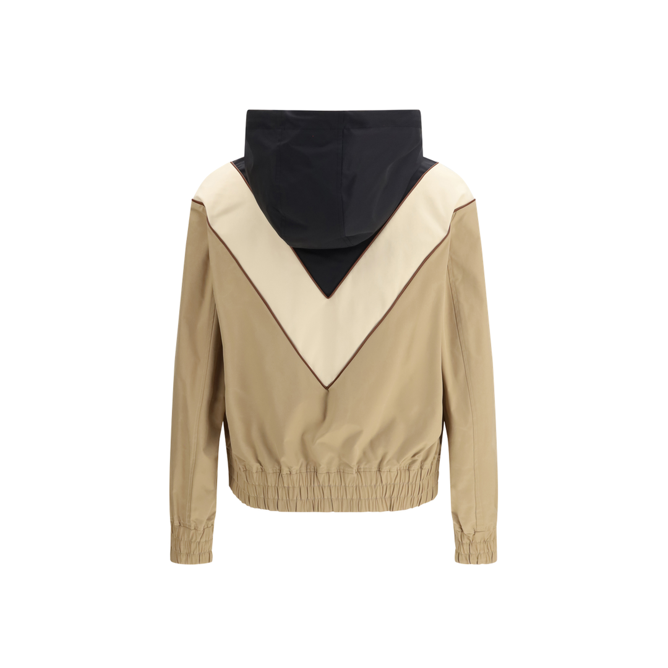 Nylon Hooded Windbreaker Jacket - Image 2