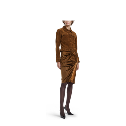 Vintage Suede Leather Jacket - Image 2