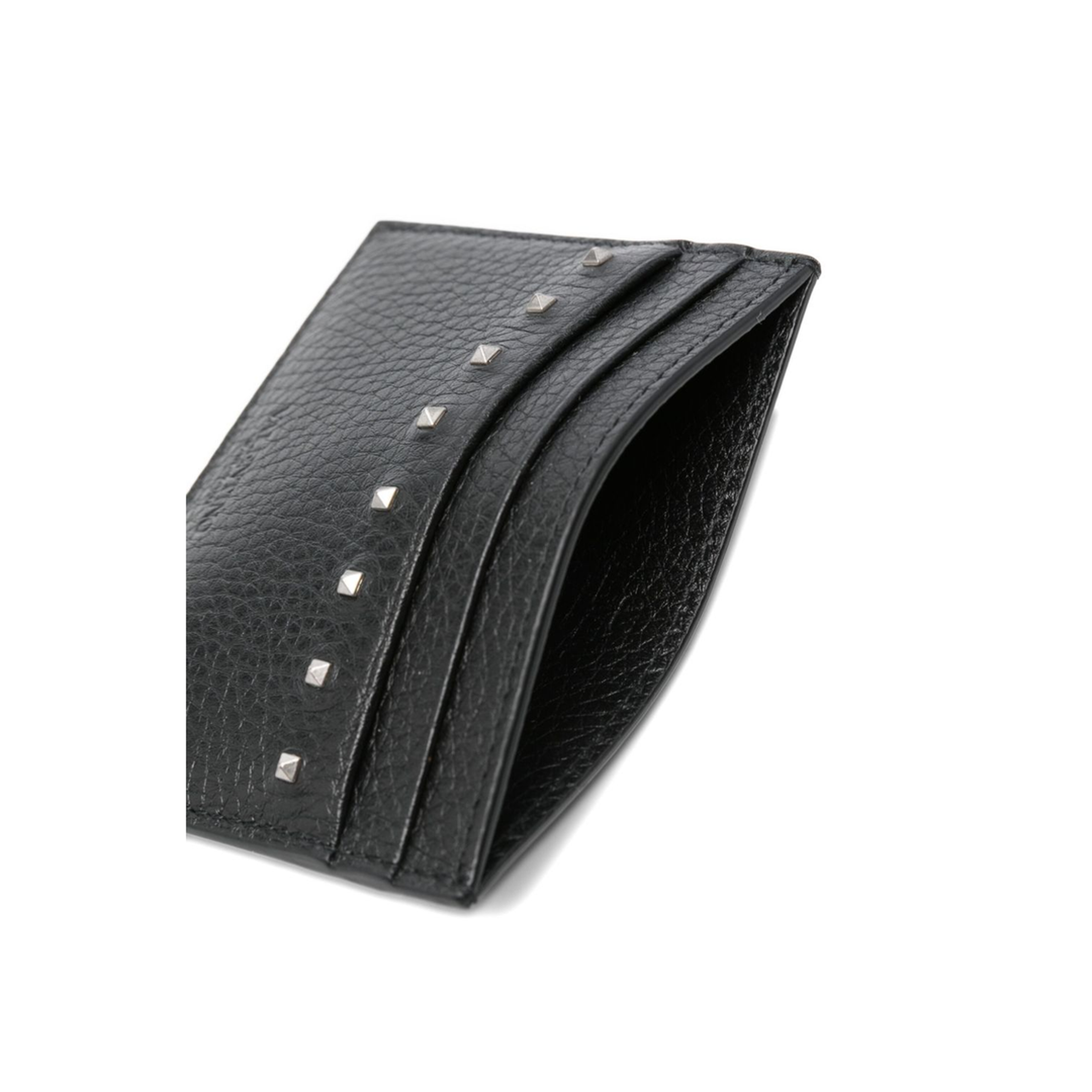 Rockstud Leather Cardholder - Image 3