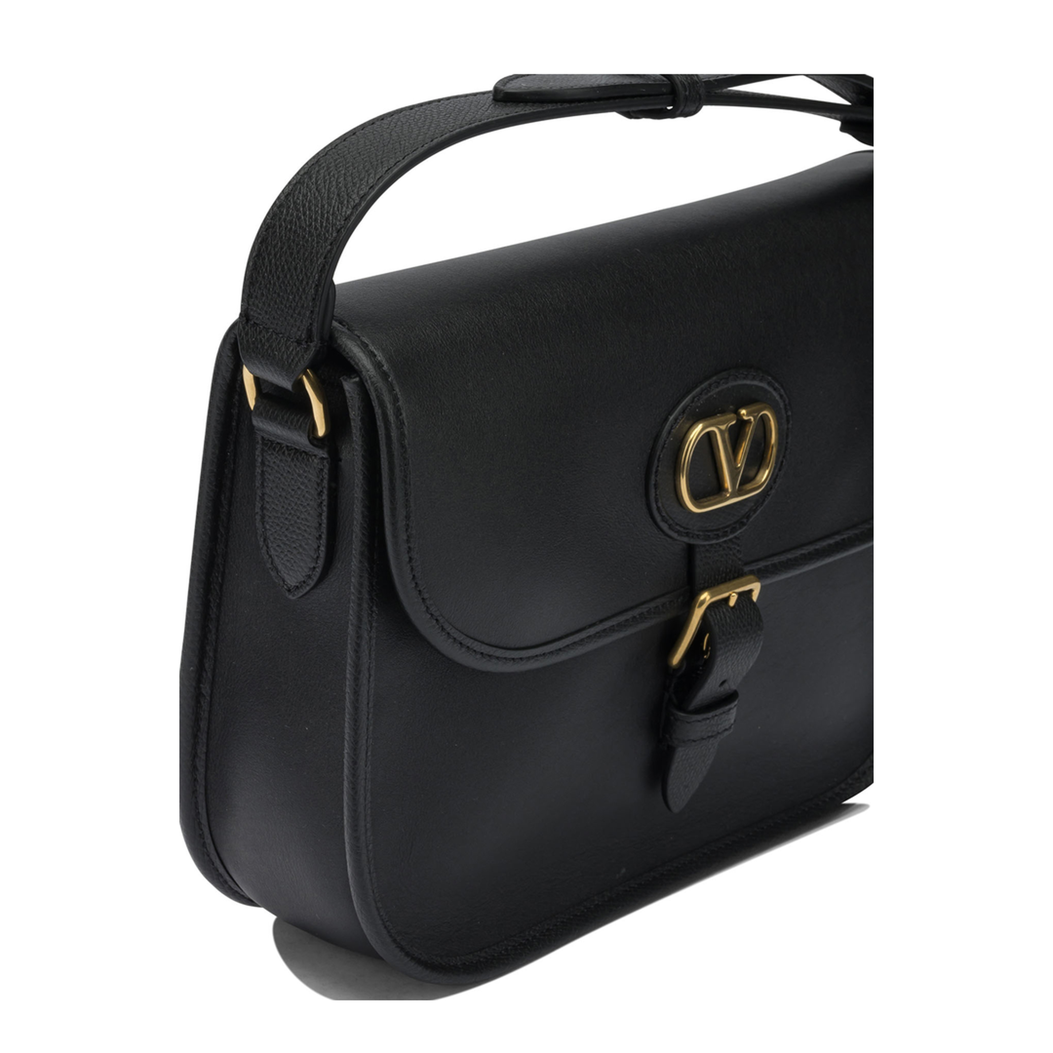 Antibes W20.5 Calfskin Shoulder Bag - Black - Image 4