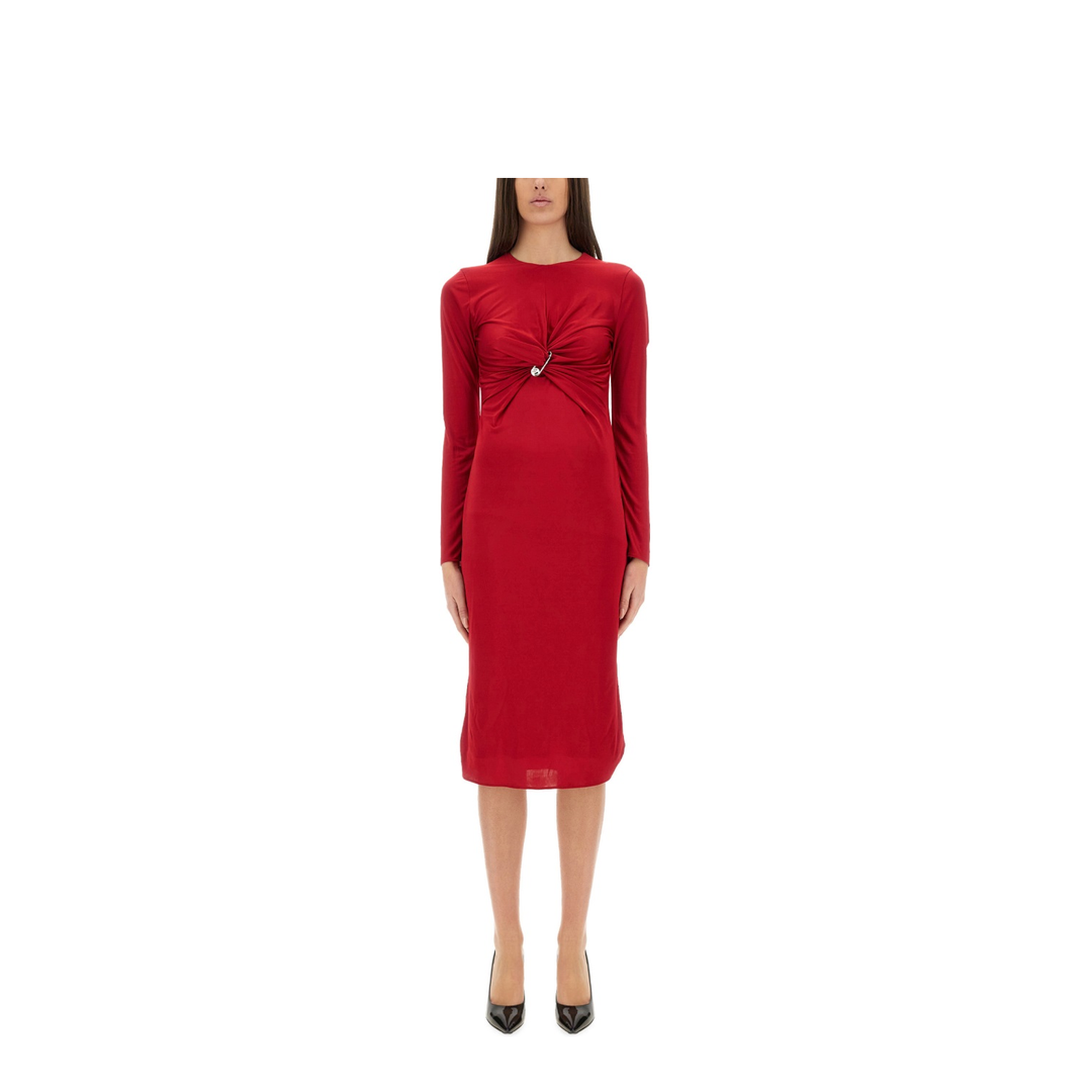 Red Fabric Dress - Image 1