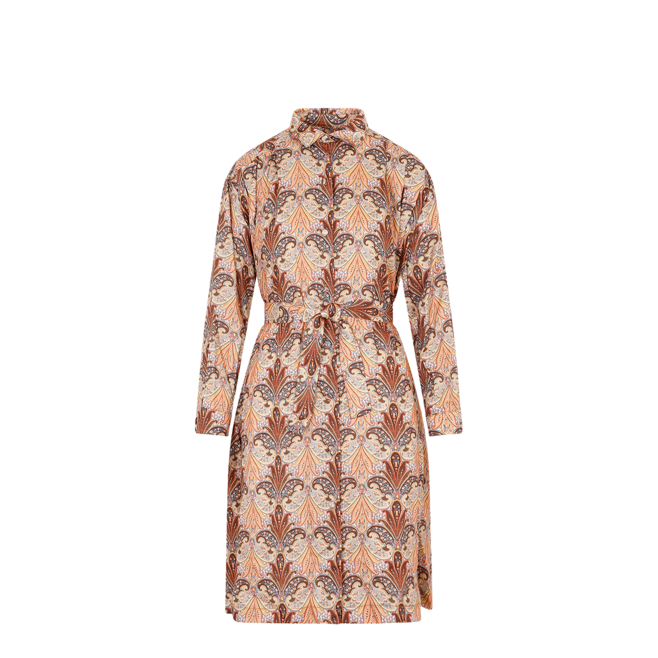 Printed Shirt Dress - Image 2