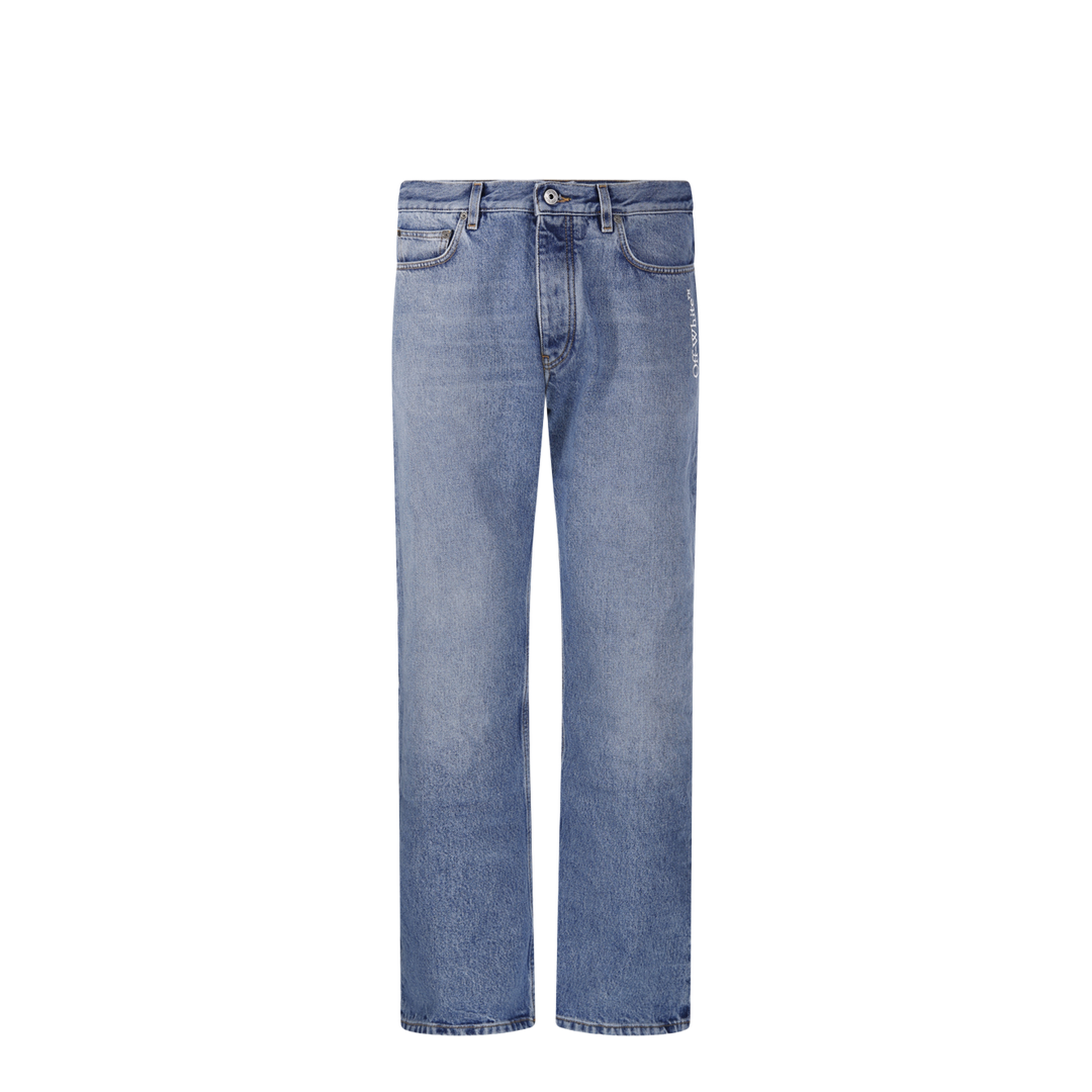 Half Arrow Slim Relax Jeans - Image 1