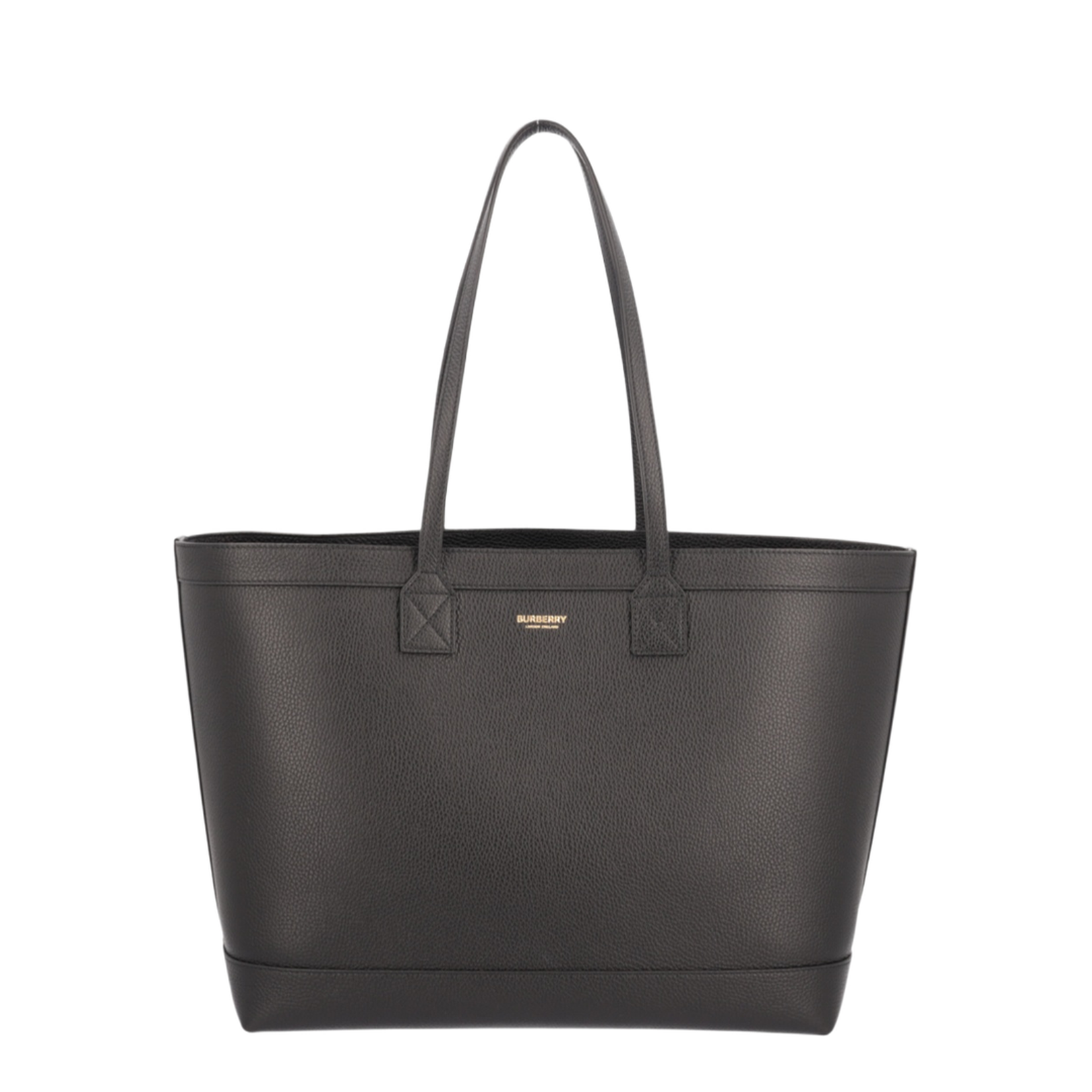 Medium Grainy Leather London Tote Bag - Image 1