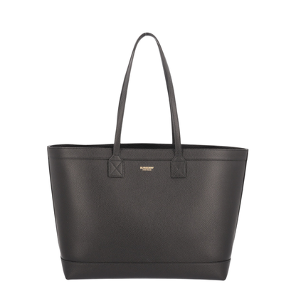 Medium Grainy Leather London Tote Bag - Image 1