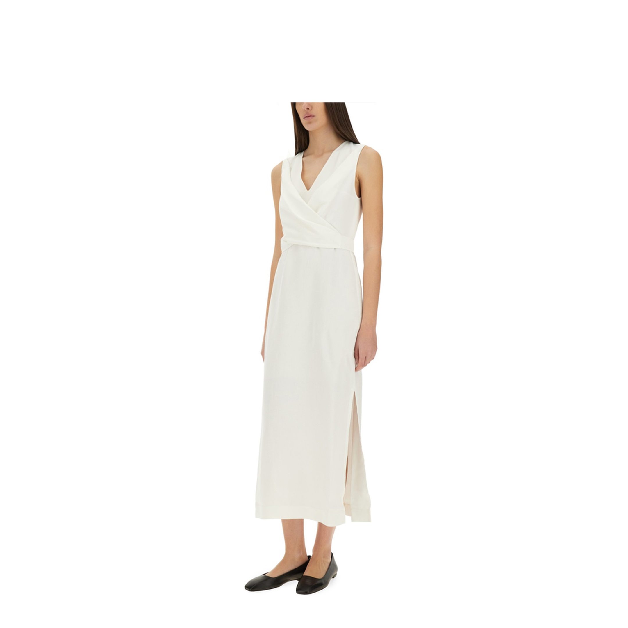 Wrap-Effect Dress - Image 4