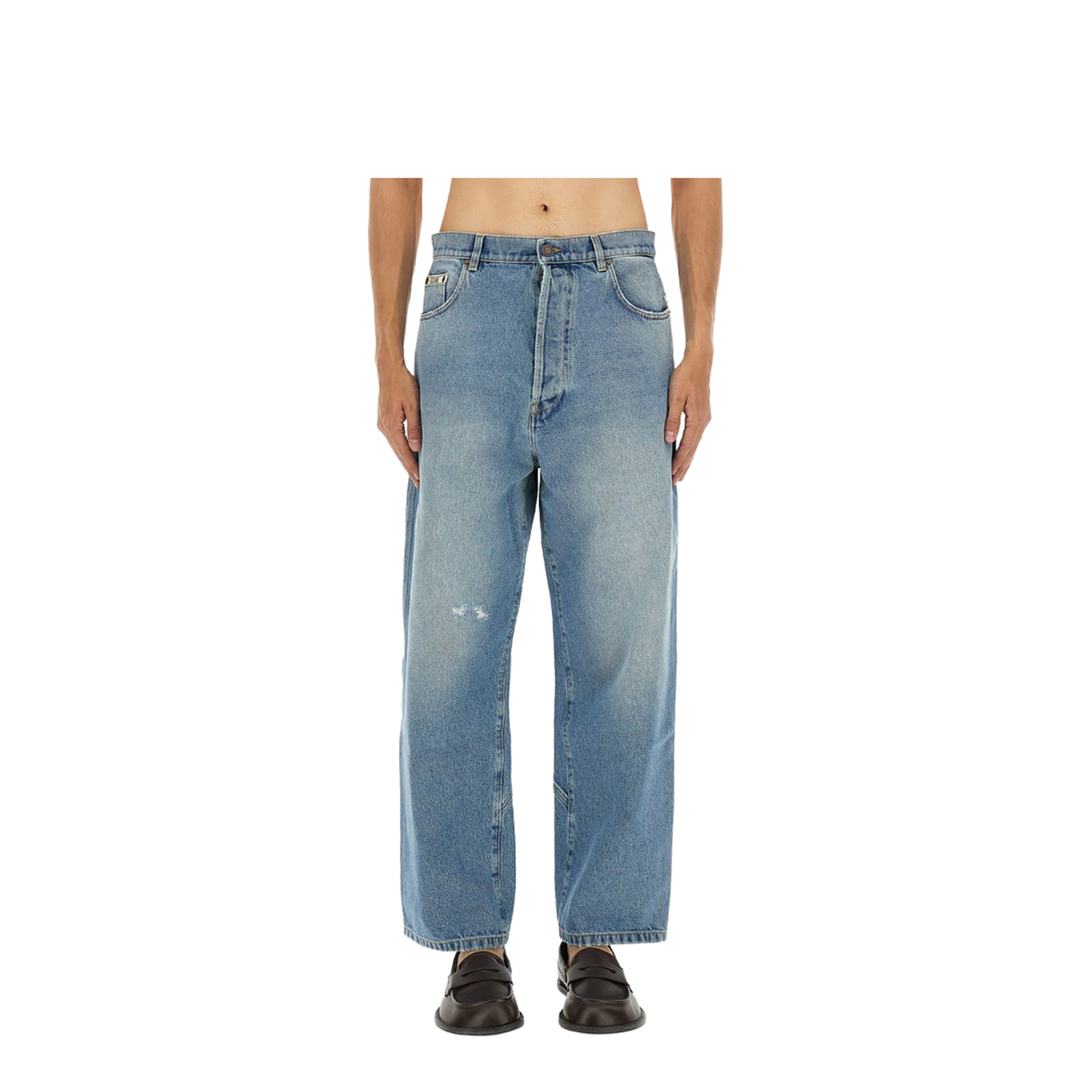 Cotton Denim Jeans - Image 1