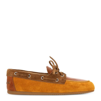 Suede Loafers with Laces - Image 1