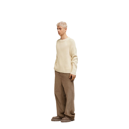 Ivory Jumper with Patch - Image 3
