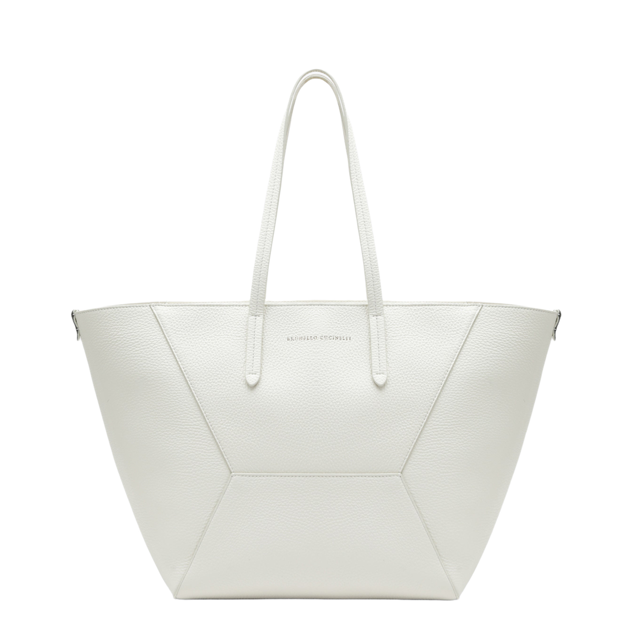BC Duo Calfskin Tote - Ivory - Image 1