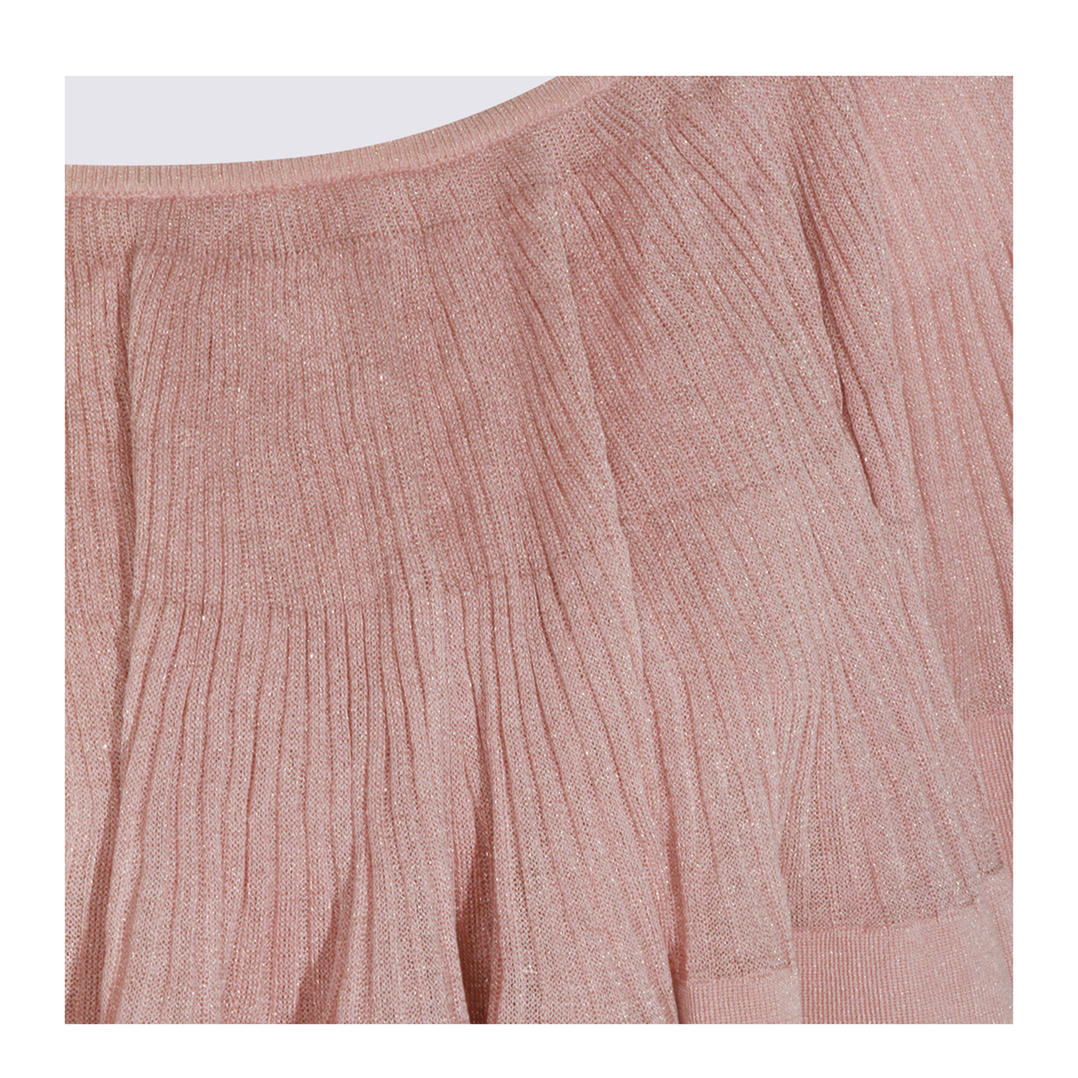 Luna Pleated Frill Top Pink - Image 6