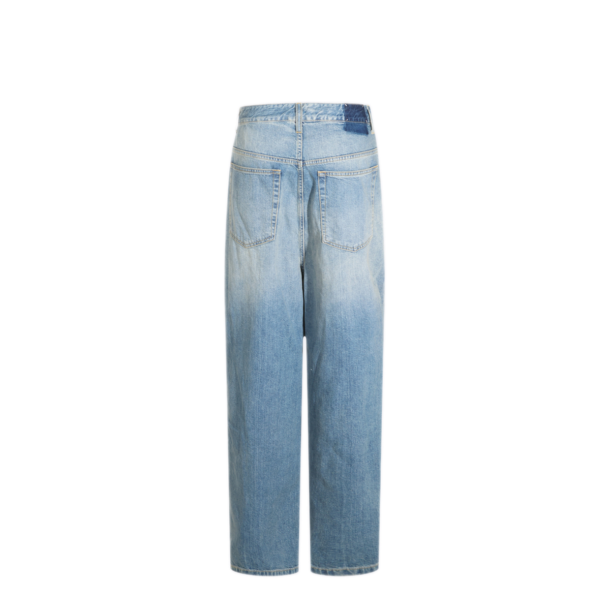 Light Blue Cotton Jeans - Image 4
