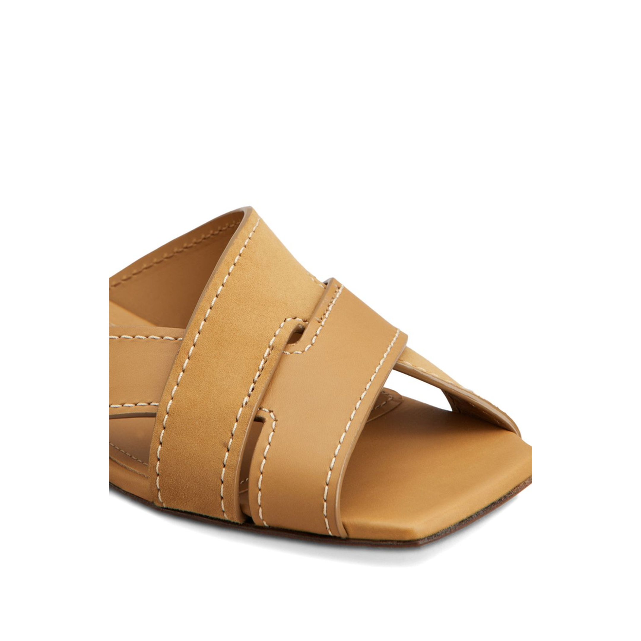 Smooth and Suede Leather Slides - Image 4