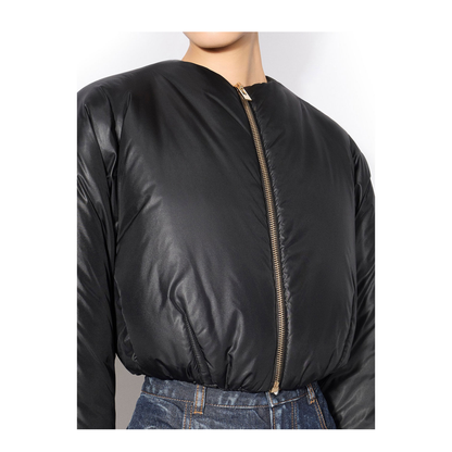 Nylon Pleated Bomber - Image 4