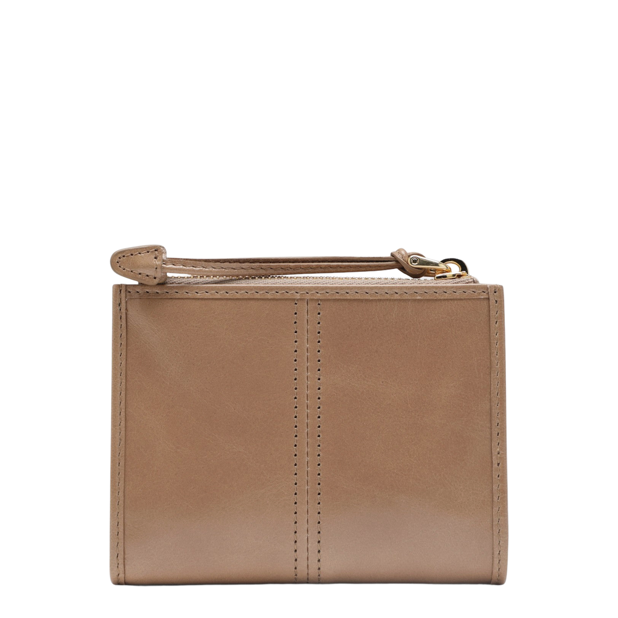 Soft Lux Leather Small Wallet in Cammeo - Image 2