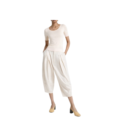 Trompe L'Oeil Viscose And Silk Top - Image 2