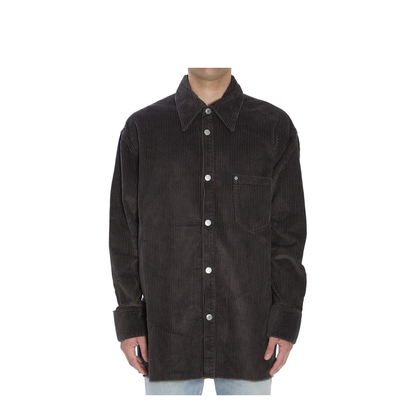 Corduroy Velvet Overshirt - Image 1