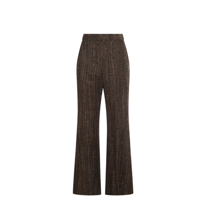 Rust Wool and Alpaca Trousers - Image 2