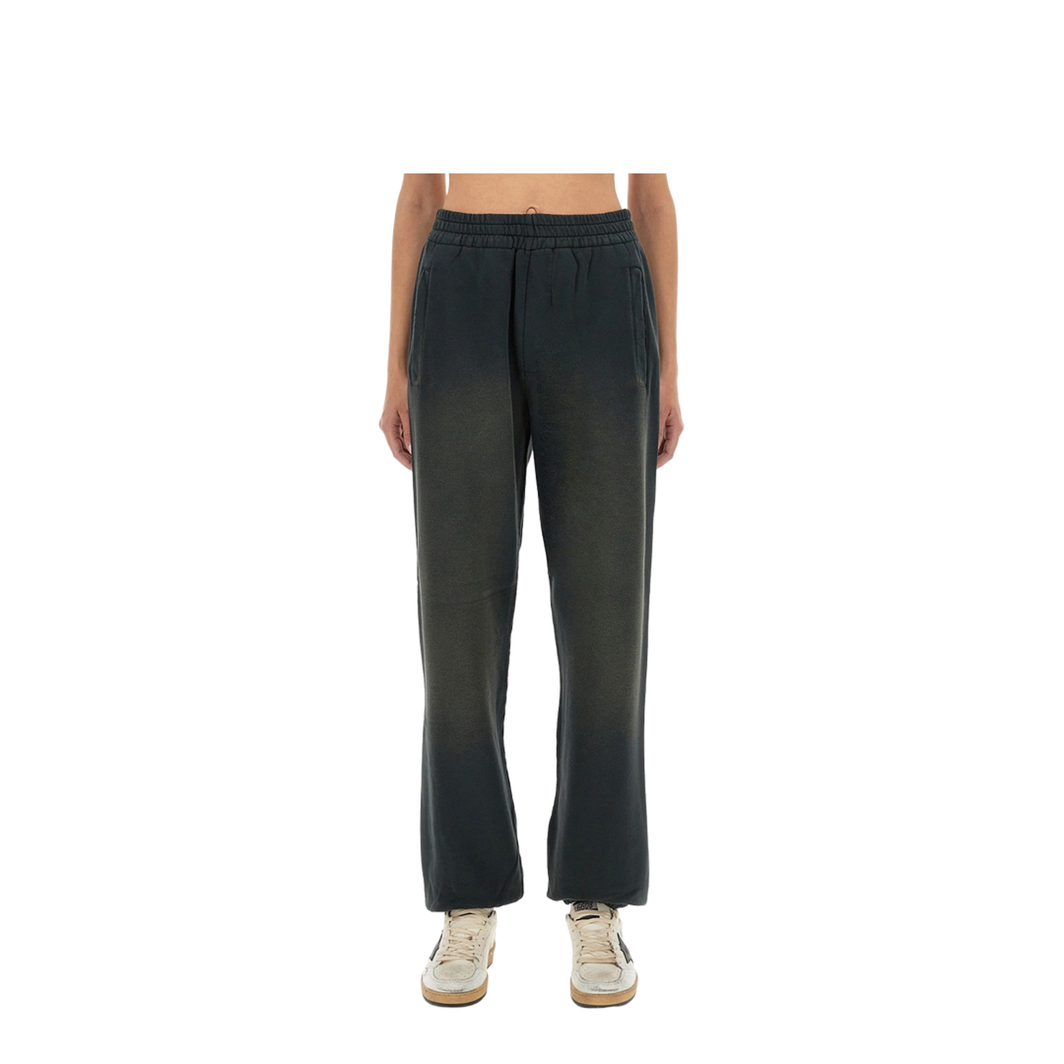 Washed Black Joggers - Image 1