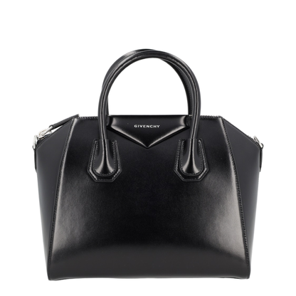 Antigona Small Leather Shoulder Bag - Image 1