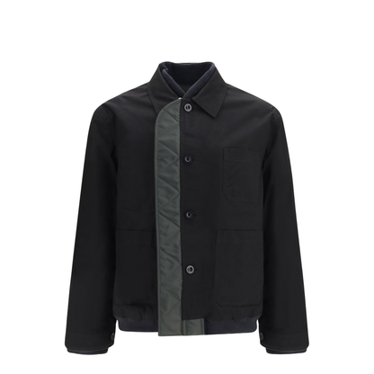 Nylon Ripstop Twill Bomber Jacket - Image 1