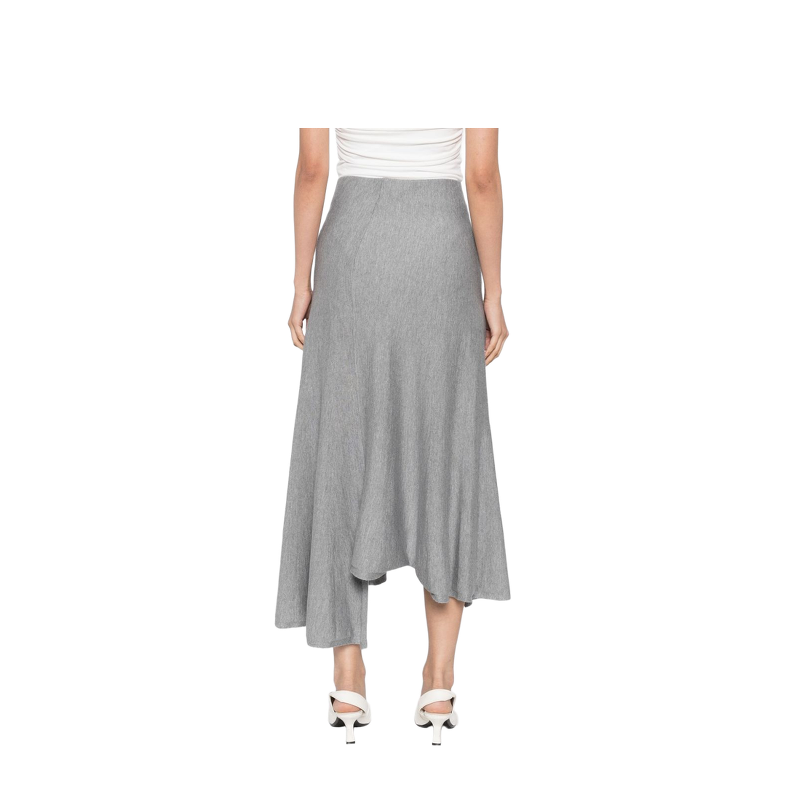 Wool Midi Skirt - Image 2